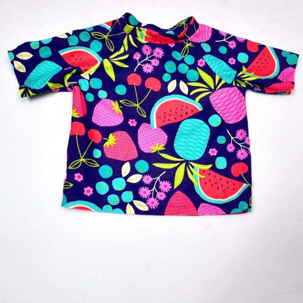 Floatimini Baby Girl's Rashguard Top Swimsuit Size 24 Months